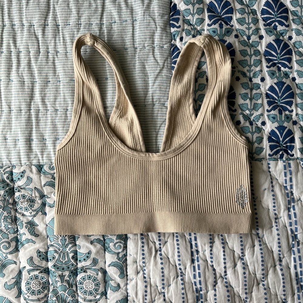 Free People FP Movement Happiness Runs Scoop Neck Bra